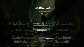 Download lagu QS. AL QIYAMAH  Ayat 1-10  #harikiamat #kebangkitan #murottal #alqiyamah #suratalqiyamah #alquran mp3