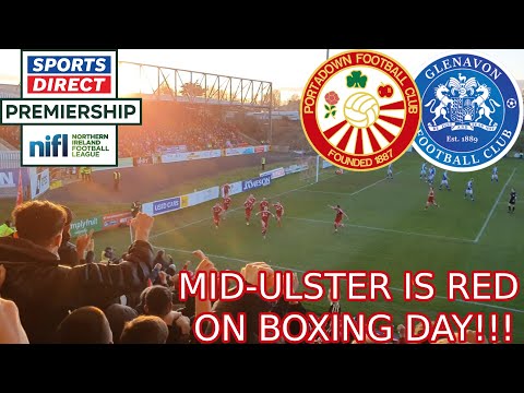 PORTS SHOW GLENAVON UP!! | Portadown vs Glenavon Highlights | NIFL Premiership 25/26