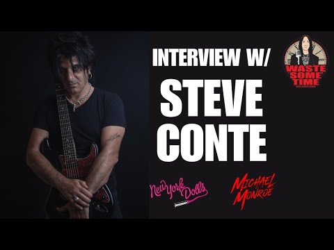 Interview w/ Steve Conte New York Dolls Michael Monroe - New Solo Record