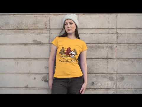 Camiseta Snoopy Natal É A Epoca Mais Maravilhosa Do Ano