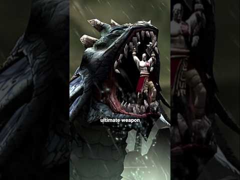 Why did Poseidon order Kratos to Kill the Hydra in God of War ? #shorts #godofwar #kratos