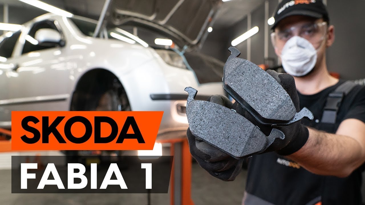 Jak vyměnit přední brzdové destičky na Skoda Fabia 6Y5 – návod k výměně