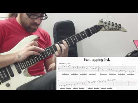 quick lick #2 (Fast tapping lick in Bm)