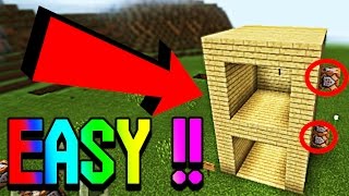 How To Make An ELEVATOR Using Just Command Blocks 