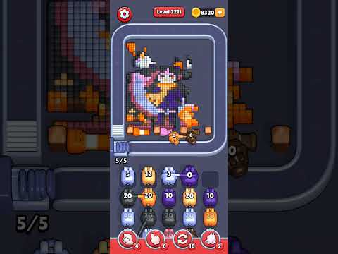 Pixel Flow Level 2211 Walkthrough