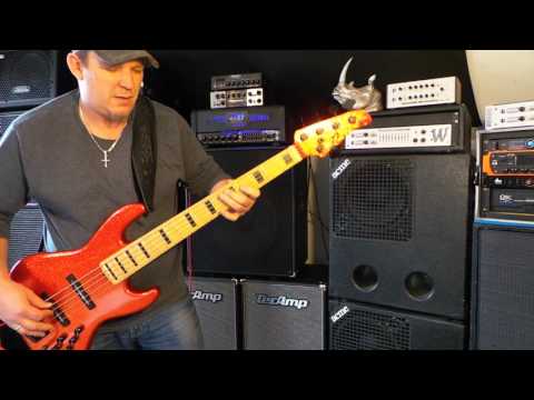 Custom Nordy VJ5 Bass - Nordstrand J Blade Pickups - Andy Irvine