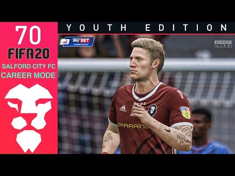 Fifa 20 Youth Academy Career Mode Ep 70 - BACK WITH A BANG!!! - Salford City - Youth Edition