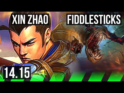 XIN ZHAO vs FIDDLESTICKS (JGL) | Rank 3 Xin, 1/0/5 | EUNE Challenger | 14.15