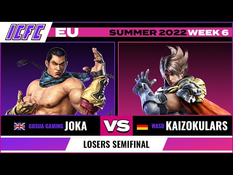 Joka (Feng) vs. KaizokuLarsr (Lars) Losers Semi-Final - ICFC EU Tekken 7 Summer 2022 Week 6