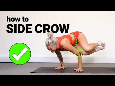 How To Do Side Crow Pose for Beginners