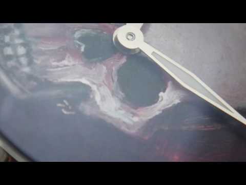 Billy Idol Watch | Custom Sterling Silver Diamond Skull Strap | St. VENGEANCE by Dark Triumph