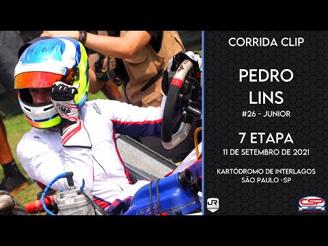 Pedro Lins: Corrida Clip de Junior - 7ª etapa Copa São Paulo Light RBC de Kart 2021