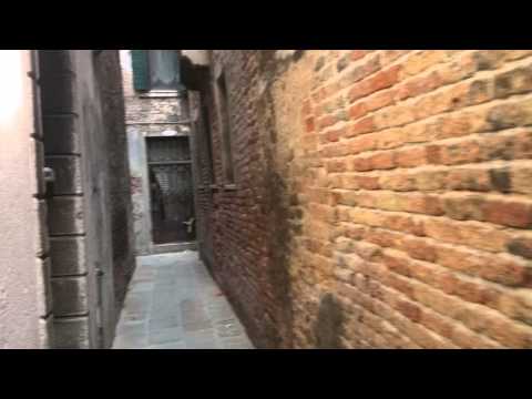 Geocache-Zugang in Venedig