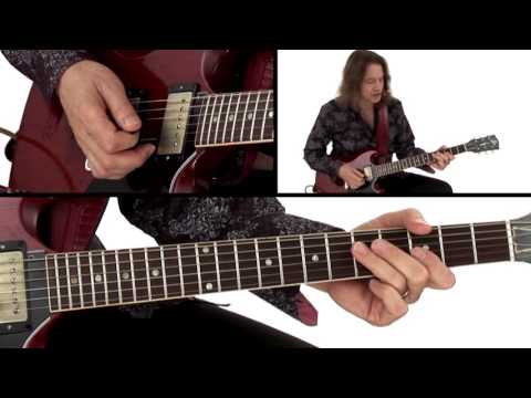 Robben Ford Guitar Lesson - G Shuffle 1st Chorus Breakdown 3