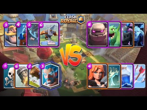 X-BOW vs. GOLEM DECK VARIATION!! BATTTLE INTENSE!!