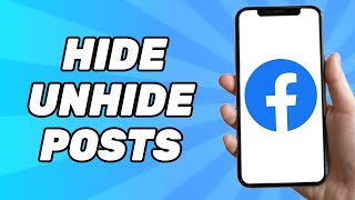 How to Hide/Unhide Posts From Facebook Timeline (2024)