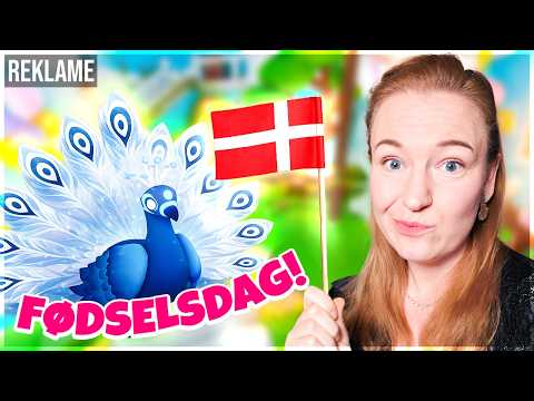 Holder KÆMPE fødselsdagsfest i Adopt me