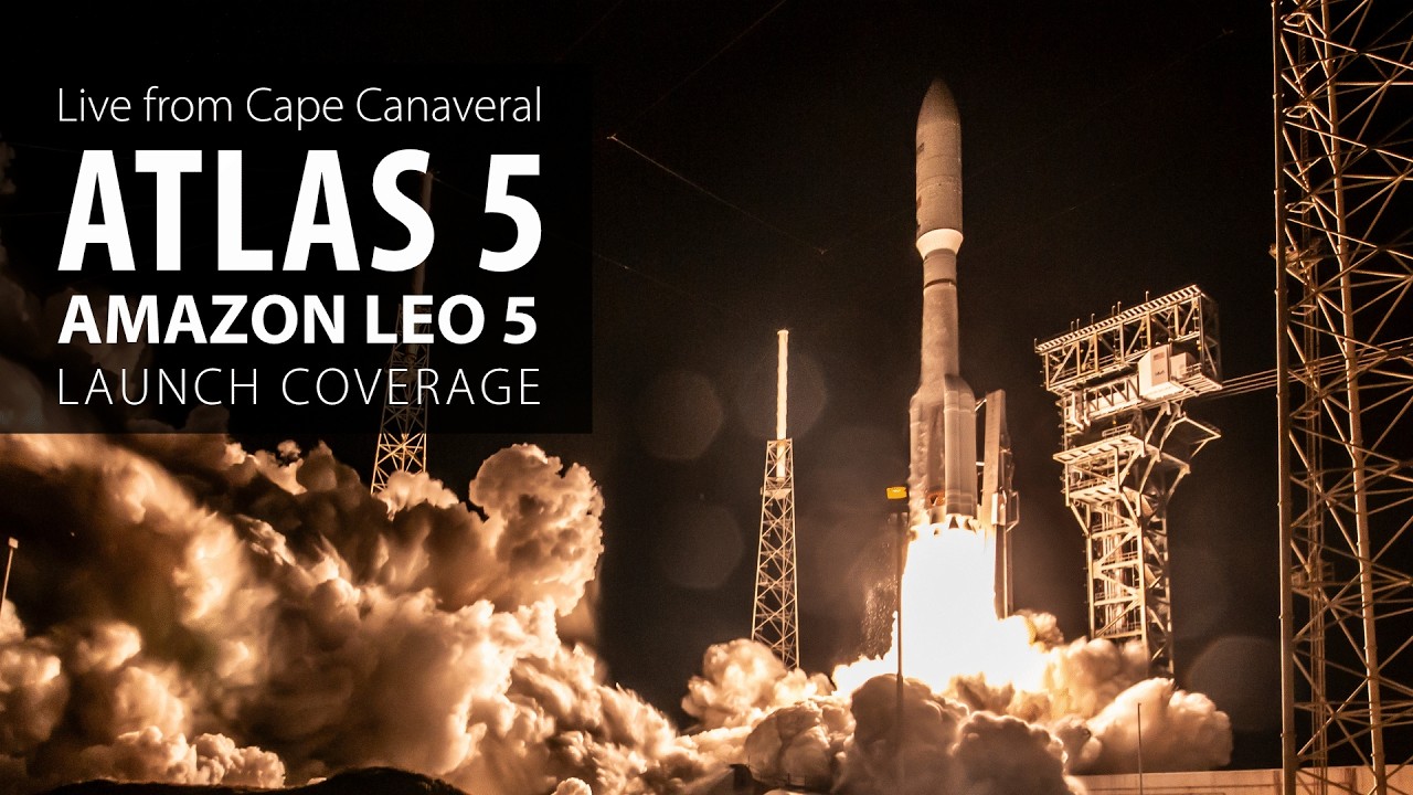 Watch live: ULA Atlas 5 rocket launches 29 Amazon Leo satellites from Cape Canaveral