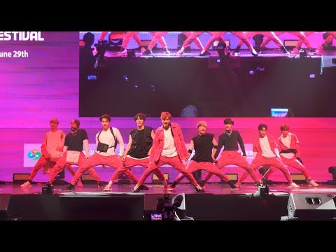 180629 K-BOY cover NCT 127 - Cherry Bomb @ Changwon K-POP World Festival 2018 (Thailand)