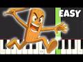 Brainrot Anime Opening EASY Piano Tutorial