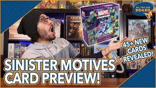 Sinister Motives EXPANSION | Marvel Champions | INTO THE SPIDER-VERSE (45+ New Cards Revealed!)
