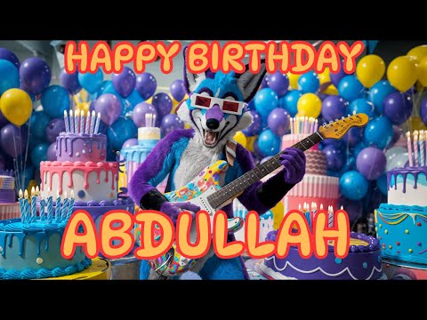 Happy Birthday Abdullah