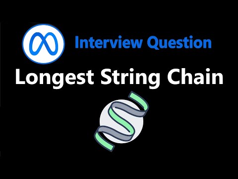 Leetcode 1048 Longest String Chain Leetcode Medium Cpp