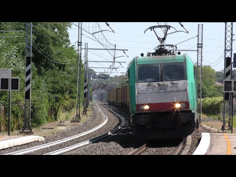 4K - 2021-08-17 Ferrovia Milano Venezia - Transiti a Castelnuovo 1/3