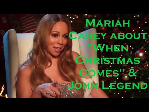 Mariah Carey about "When Christmas Comes" & her duet with John Legend (2010-2011) (Sous-titres FR)