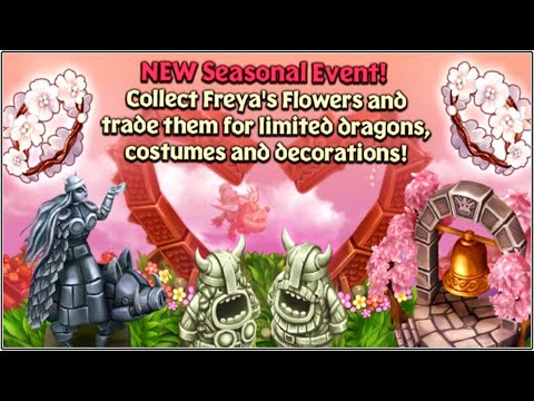 NEW SEASON HUB EVENTS (FREYA'S BLESSING) | DRAGONS: RISE OF BERK