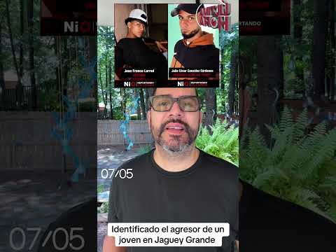 Identificado el 4gr3$0r en Jaguey Grande