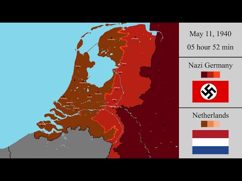 German occupation of the Netherlands 1940, every day