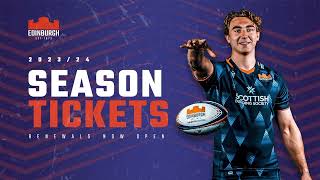 🦌🎟️ How to renew your #EdinburghRugby Season Ticket with Flinty McStag!