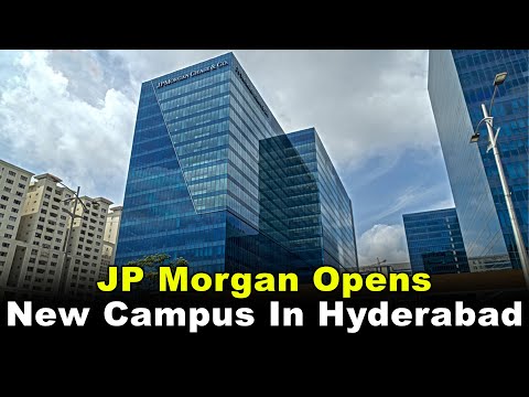 JP Morgan Opens New Campus in Hyderabad || Hybiz tv