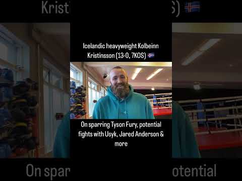 From Iceland to Detroit, Michigan USA Heavyweight Giant Kolbeinn Kristinsson