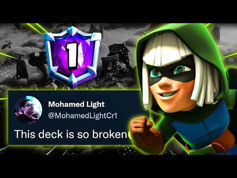 Best Player in Clash Royale says: "This deck is so broken 😅"