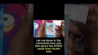 Does anyone like this recent Don!!! #OPTCG #OnePieceCardGame #PackOpening #CardPulls #OnePieceTCG
