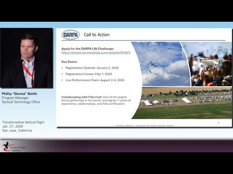 DARPA Lift Challenge Overview (2026 Transformative Vertical Flight Conference)