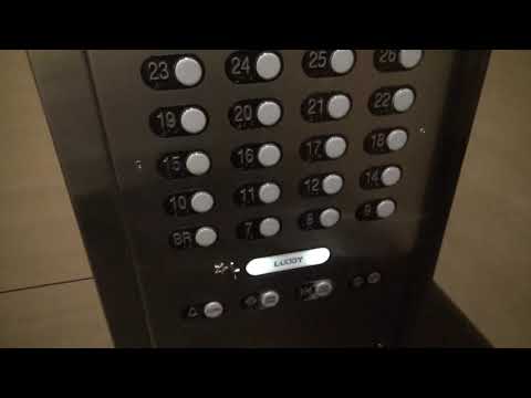 Fast Dover Traction Elevators at the Riverwalk Marriott in San Antonio, TX