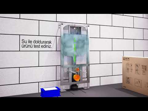 Монтаж инсталляции Creavit GR5003.01