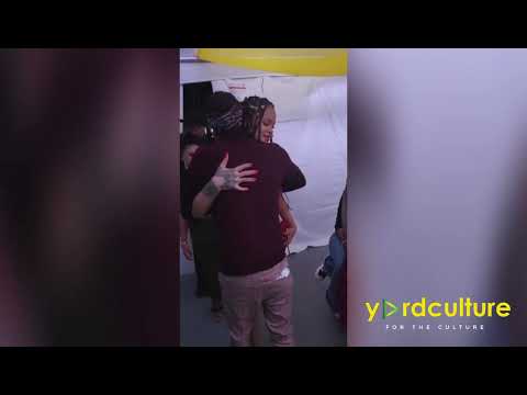 Rihanna with the King of DANCEHALL BEENIE MAN!!