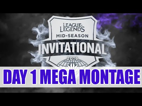 MSI 2016 Day 1 Mega Montage - All kills, Highlights, Interview Extracts! (TLDW; in the end)