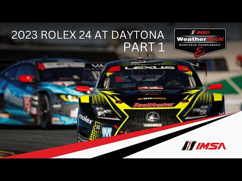 IMSA WTSC第1戦デイトナ24時間レース動画part1