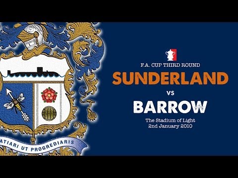 2009/10: Sunderland v BARROW