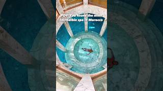 Would you spa here? 🧖🏾‍♂️📍Es Saadi Hotel 🏨 Marrakech, Morocco 🇲🇦 #morocco #marrakech #travel