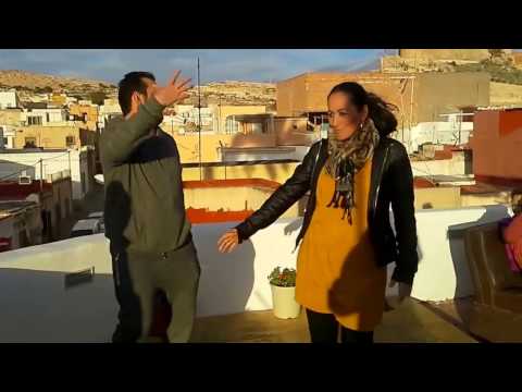 LA CANASTERA FLAMENCO ALMERIA liviu y su padre casa de un amigo