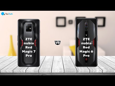 ZTE nubia Red Magic 7 Pro vs ZTE nubia Red Magic 6 Pro | Full comparison