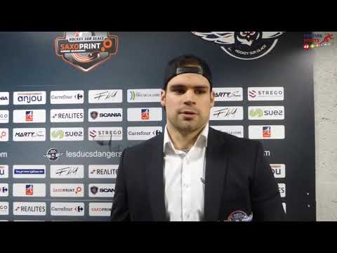 La réaction de Danick BOUCHARD : Angers - Epinal (3-2).