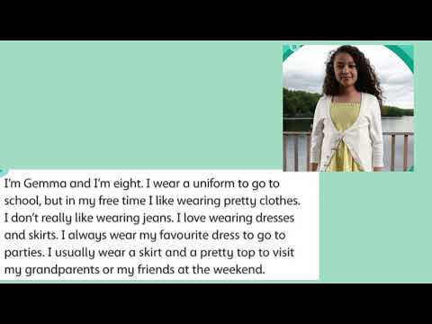 Family & Friends 3 - 2nd Edition - Culture-Clothes - English for kids - English Educational video