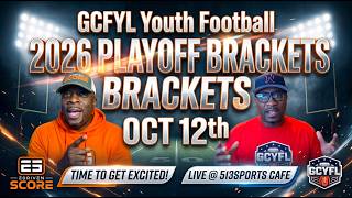 🚨 GCYFL PLAYOFF BRACKETS REVEALED LIVE! | Who’s In? Who’s Playing Who? 🏆